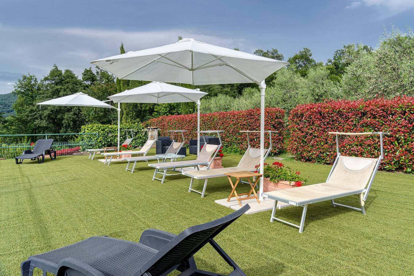 Foto 7 von 24: Ferienwohnung 'Il Cerro La Capanna Piano Terra' mit Gemeinschaftspool und Gemeinschaftsgarten