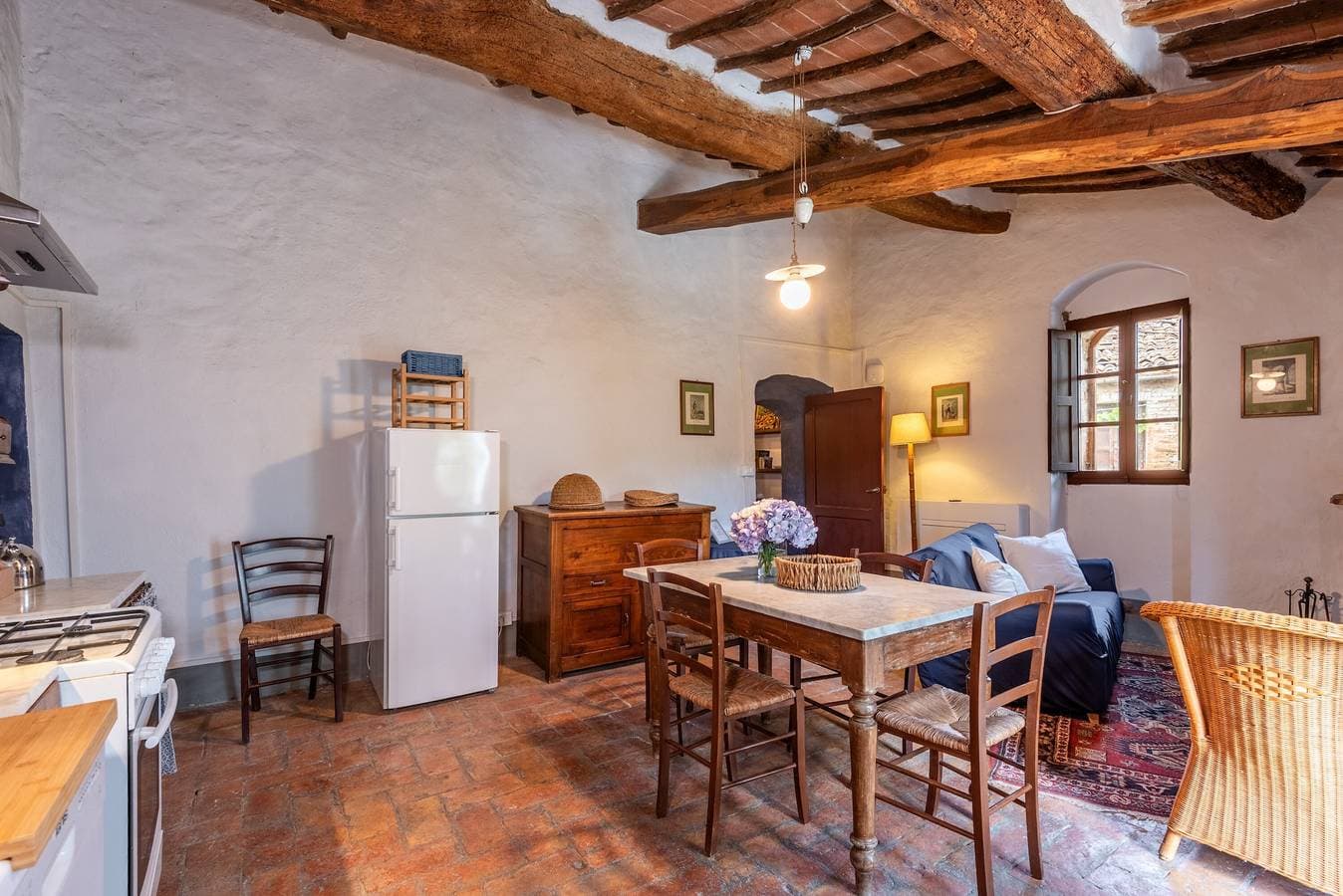 Foto 13 von 41: Casa Rufini zwischen den sienesischen Hügeln auf dem Anwesen Bichi Borghesi