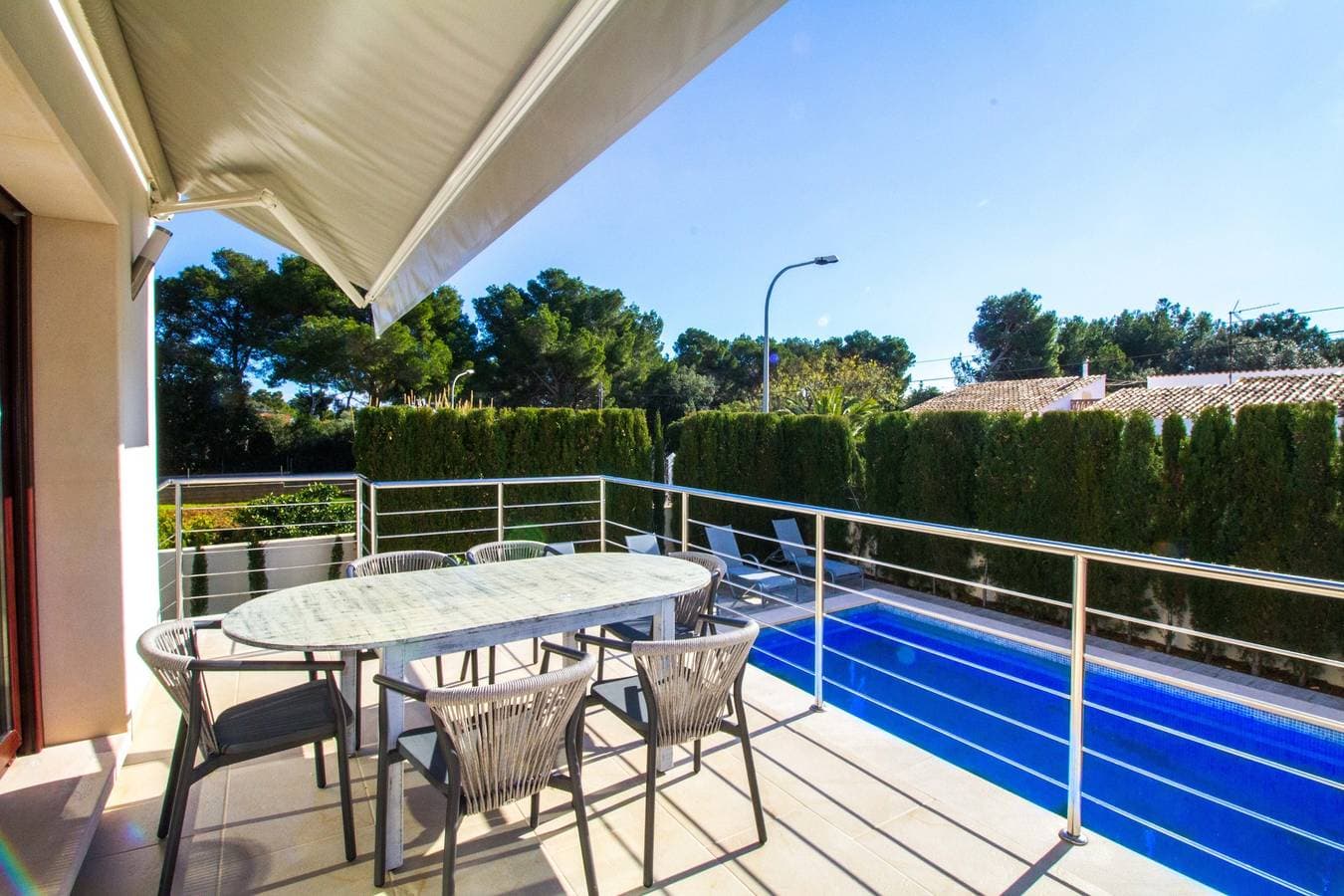 Foto 4 von 29: Sonnige Villa mit Pool, WLAN und Klimaanlage