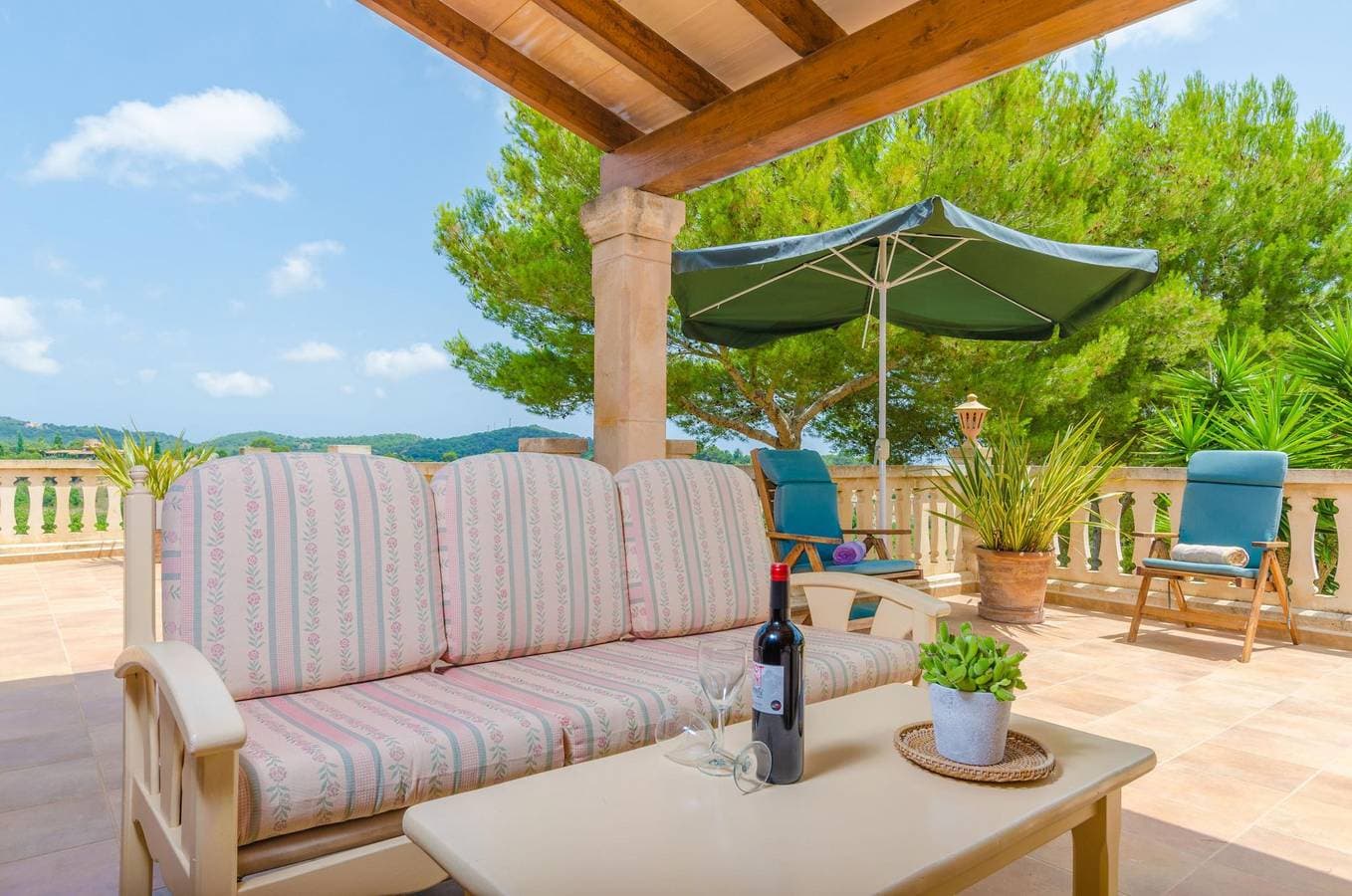 Foto 9 von 56: Es Turo De França - Ferienhaus mit privaten Pool in S'Horta. WiFi gratis