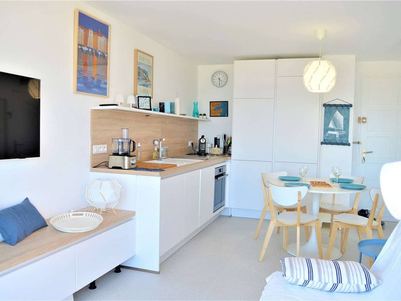 Foto 6 von 18: Klimatisierte 2-Zimmer-Wohnung mit Parkplatz in Cavalaire-sur-Mer