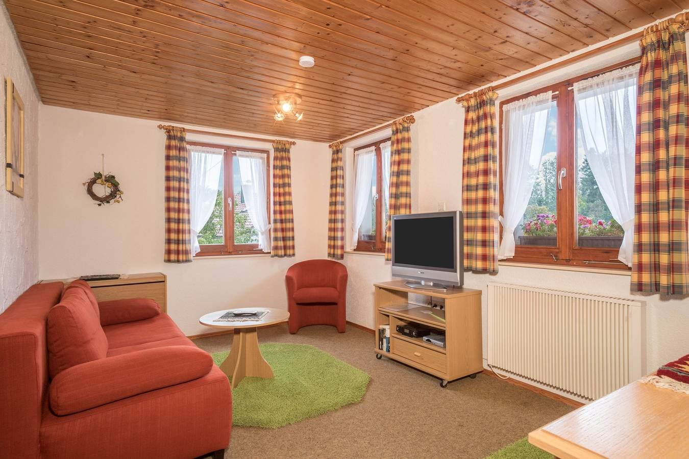 Foto 2 von 25: Ferienwohnung im Ferienhof Wetzel mit Gemeinschaftsgarten und Terrasse, ein Haustier erlaubt