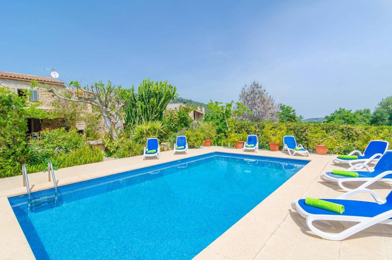 Es Rafal De Baix - Ferienhaus mit Blick auf die Berge in son Servera. WiFi gratis 1