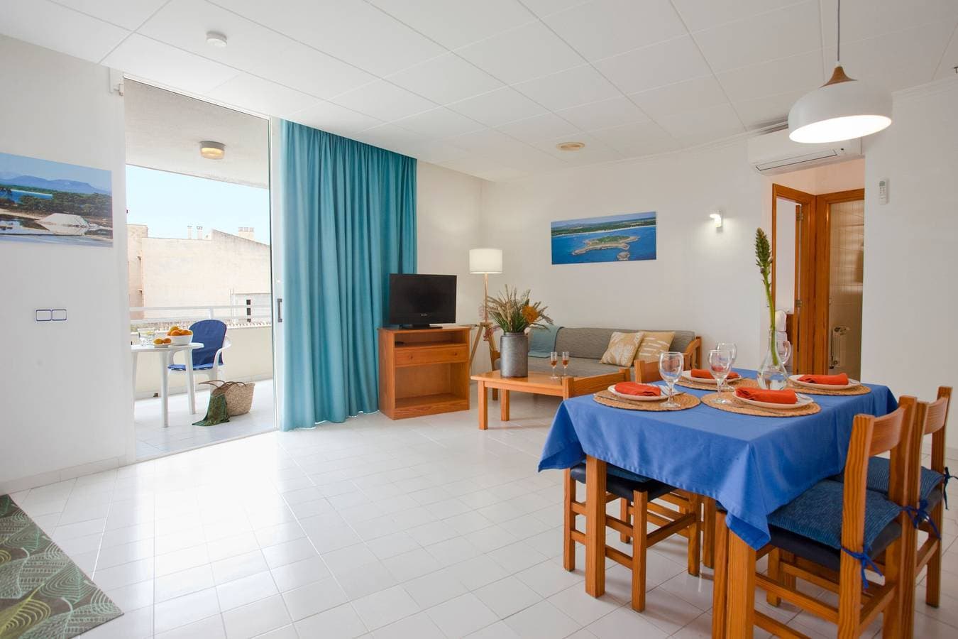Foto 4 von 13: Ferienwohnung "Es Trenc 1 Colonia de Sant Jordi" mit Balkon, WLAN und Klimaanlage