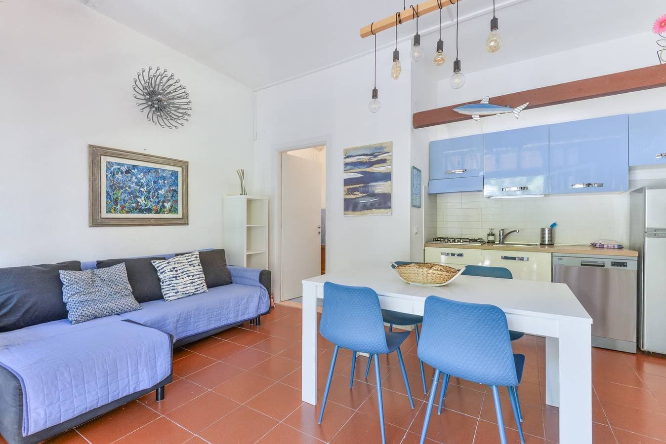 Foto 5 von 24: Modernes Apartment mit Garten, Klimaanlage und WLAN