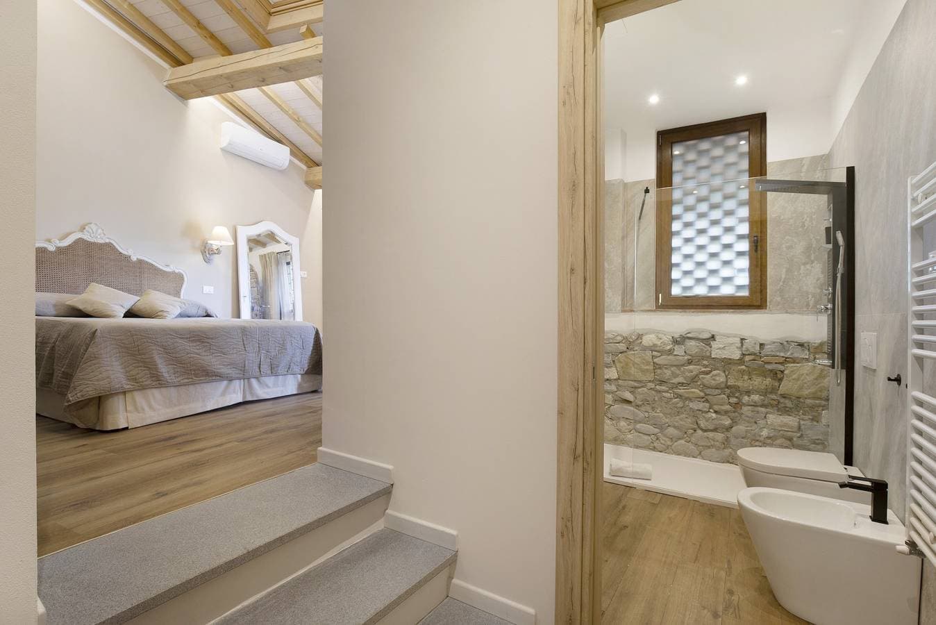 Foto 12 von 18: Zimmer 'Bellavista Cottage Gelsomino' mit Gemeinschaftsgarten, WLAN und Klimaanlage