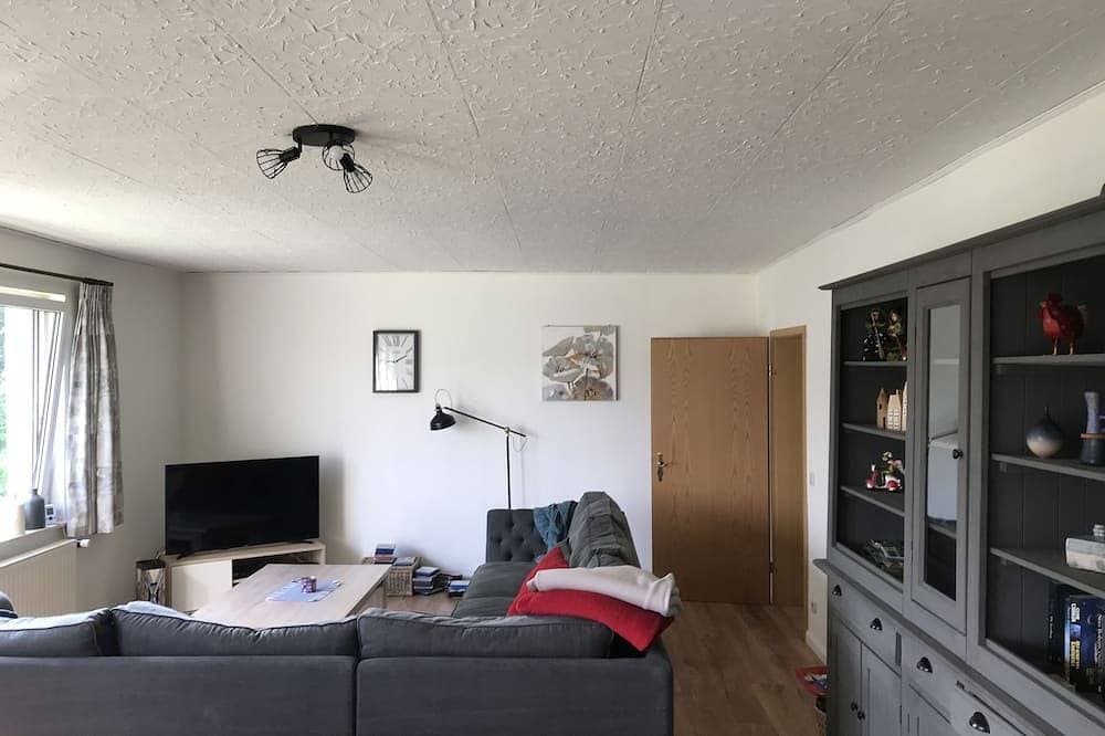 Foto 10 von 26: Ferienhaus „Oberharzruhe“ - Maisonett Wohn Tannenblick bis 7 P., 3 Schlaf Balkon