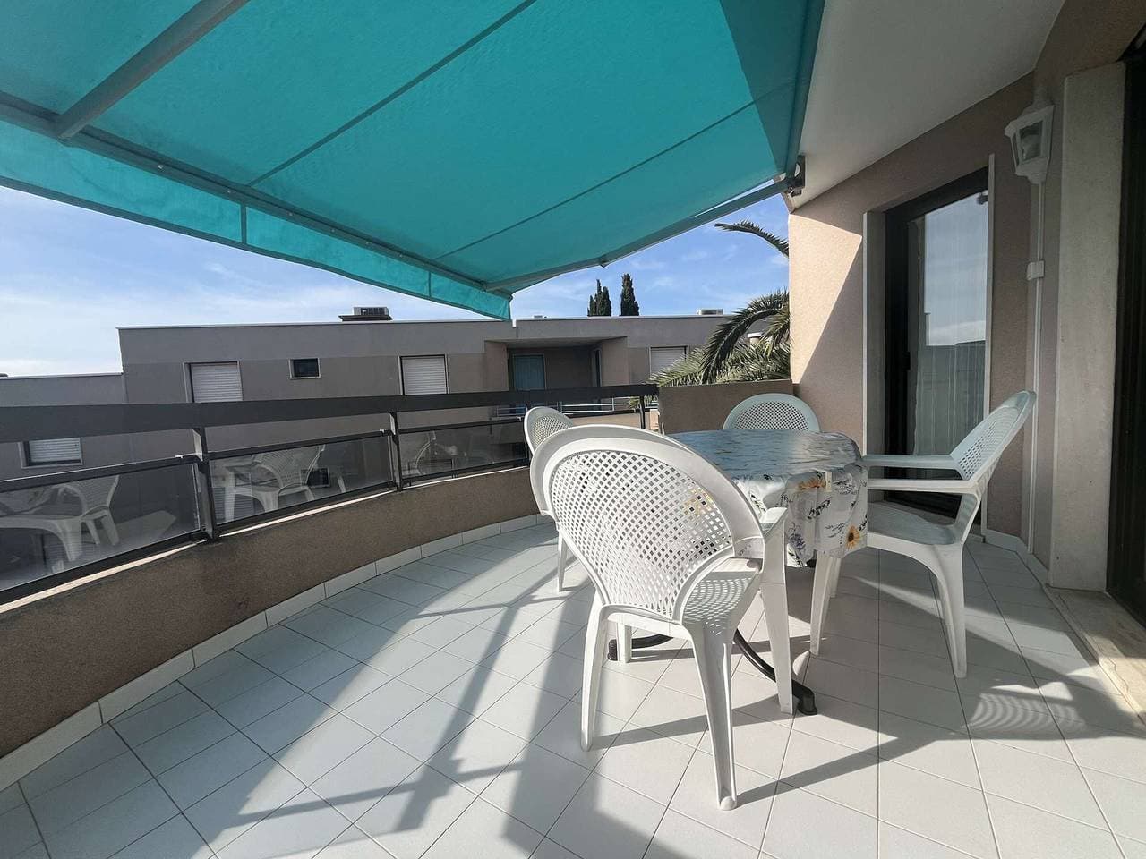2-Zimmer-Wohnung, 150m vom Strand, Terrasse, Haustiere erlaubt, Parkplatz 1
