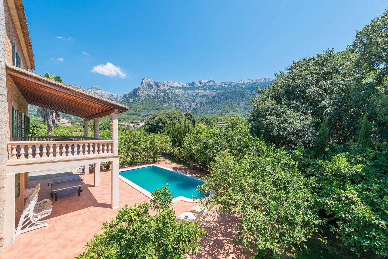 Foto 4 von 25: Villa mit Pool und Blick - Finca Can Guixe