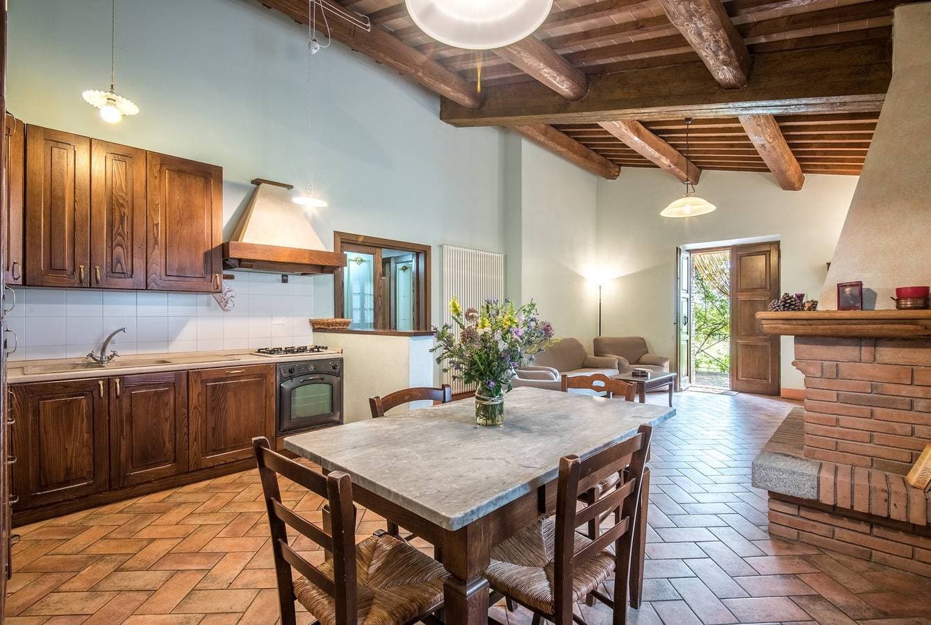 Foto 4 von 23: Agriturismo 'Villa Agriturismo Il Pratone' mit Bergblick, privatem Pool und WLAN