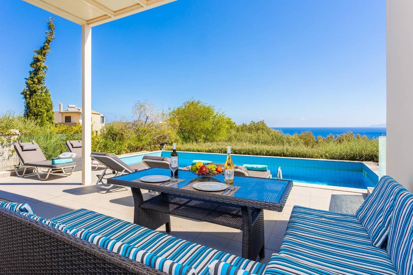 Foto 7 von 29: Villa für 10 Personen mit Garten