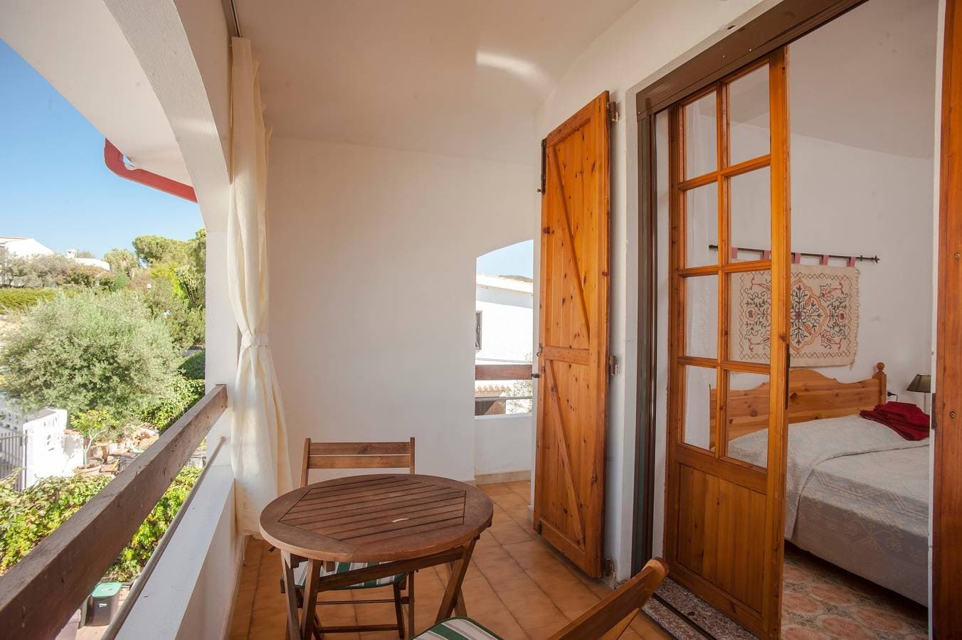 Foto 7 von 27: Ferienwohnung "Vista Mare" in der Nähe dem Strand mit Meerblick, Balkon & Garten