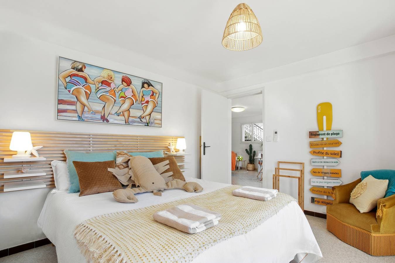 Foto 13 von 32: Ferienwohnung "Le Figuier" – privater Pool, Klimaanlage, WLAN & Meerblick
