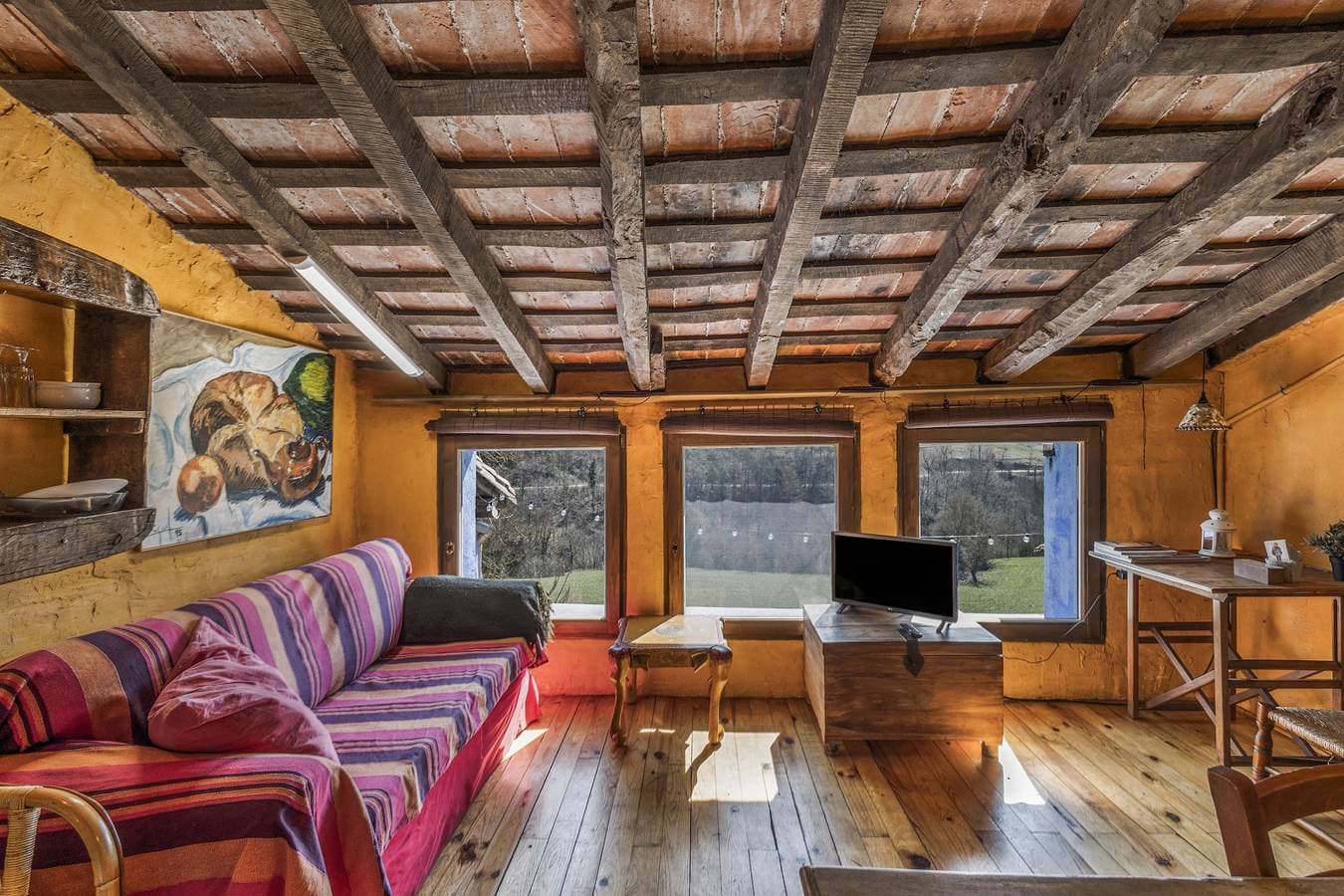 Foto 5 von 35: Ferienhaus 'El Colomar, El Reixac Casa Rural' mit Bergblick, Gemeinschaftspool und WLAN