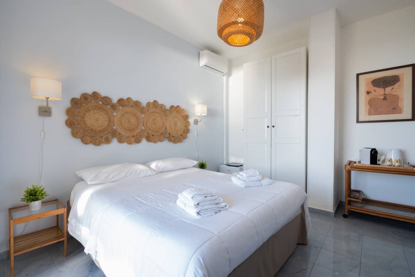 Foto 6 von 55: Bed and Breakfast Cala D'Aspide – Zimmer mit Gartenblick, WLAN und Klimaanlage