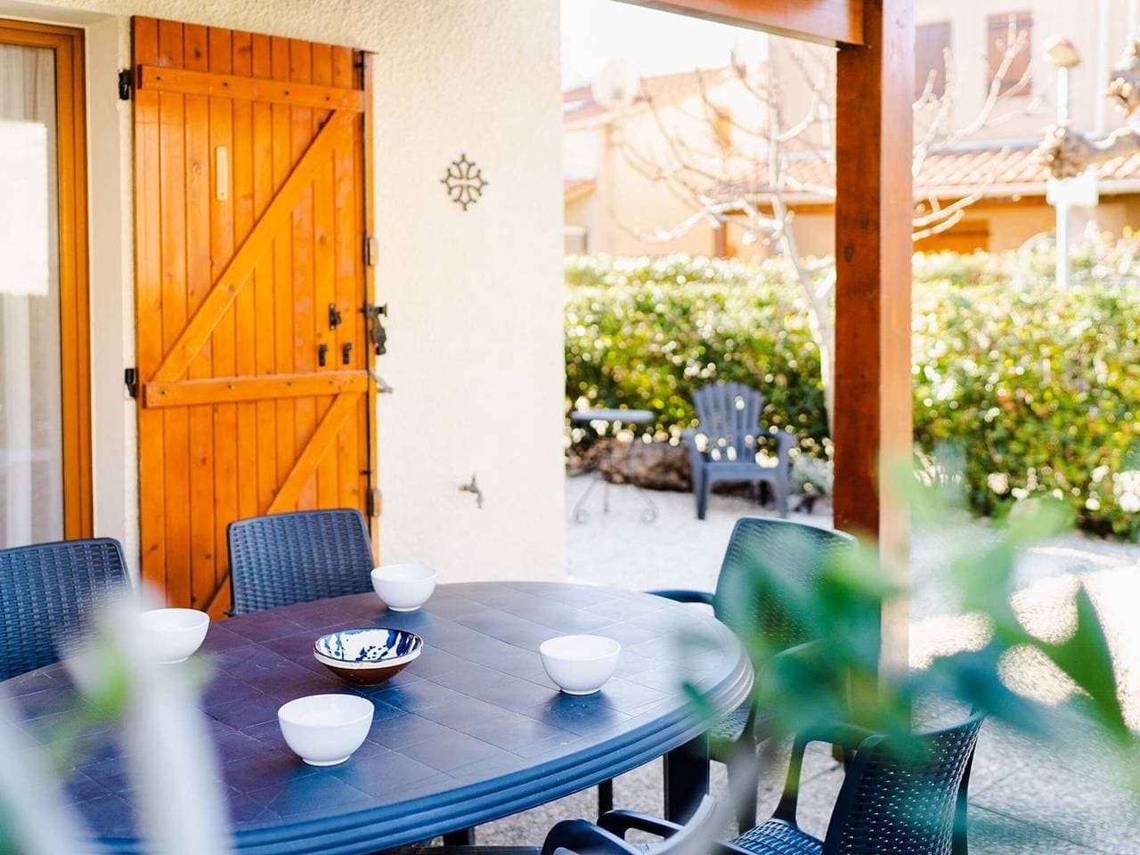 Foto 3 von 17: Gemütliches Ferienhaus mit Terrasse, 3 Zimmer, 6 Schlafplätze, Narbonne-Plage