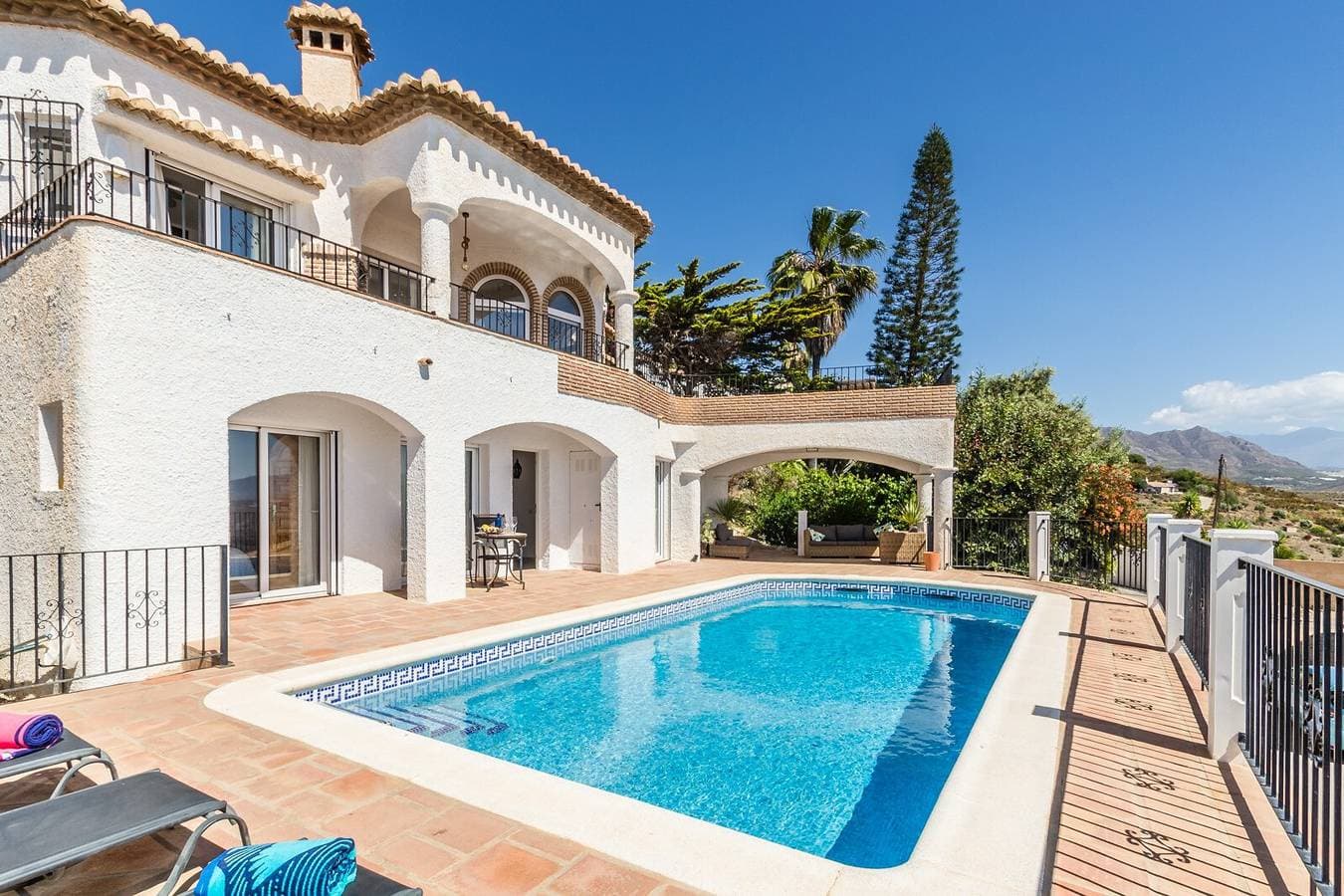 Foto 4 von 27: Villa „El Olivaron“ mit Meerblick, privatem Pool und WLAN