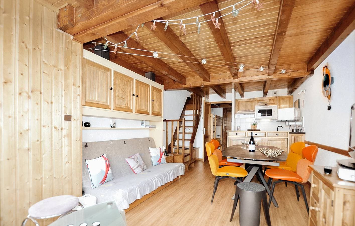 Foto 3 von 20: Gemütliches Ski-Apartment mit Garage, Parkplatz und Internet - Font-Romeu
