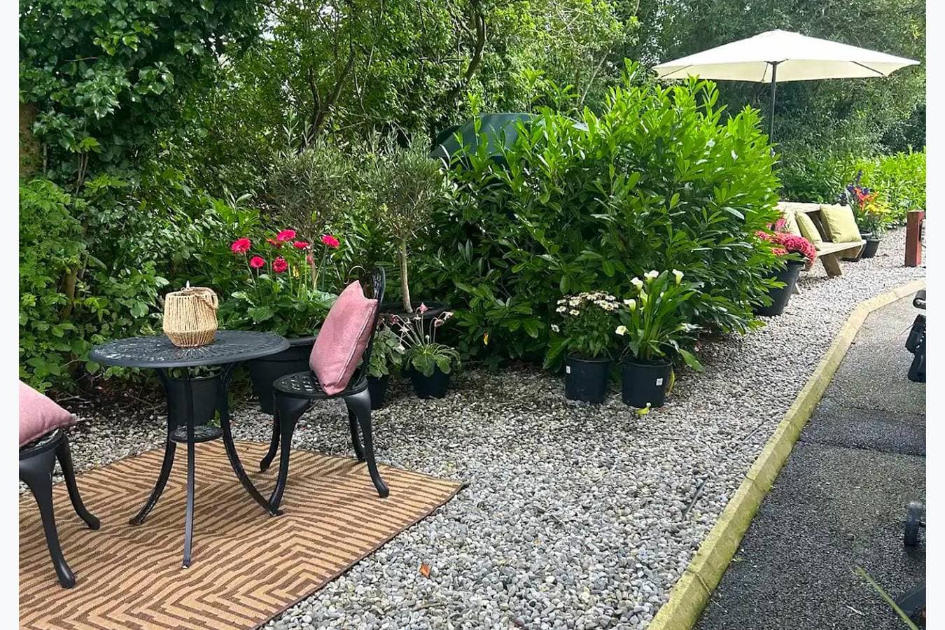 Foto 7 von 34: Ferienwohnung für 2 Personen mit Garten