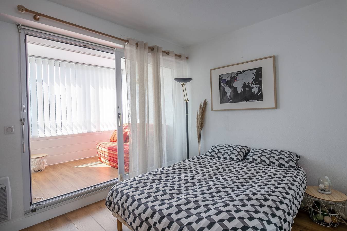 Foto 5 von 14: Ferienwohnung für 4 Personen mit Balkon
