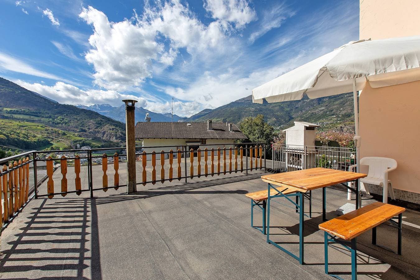 Foto 4 von 25: Ferienwohnung 'Il Borgo' mit Bergblick, privater Terrasse und WLAN