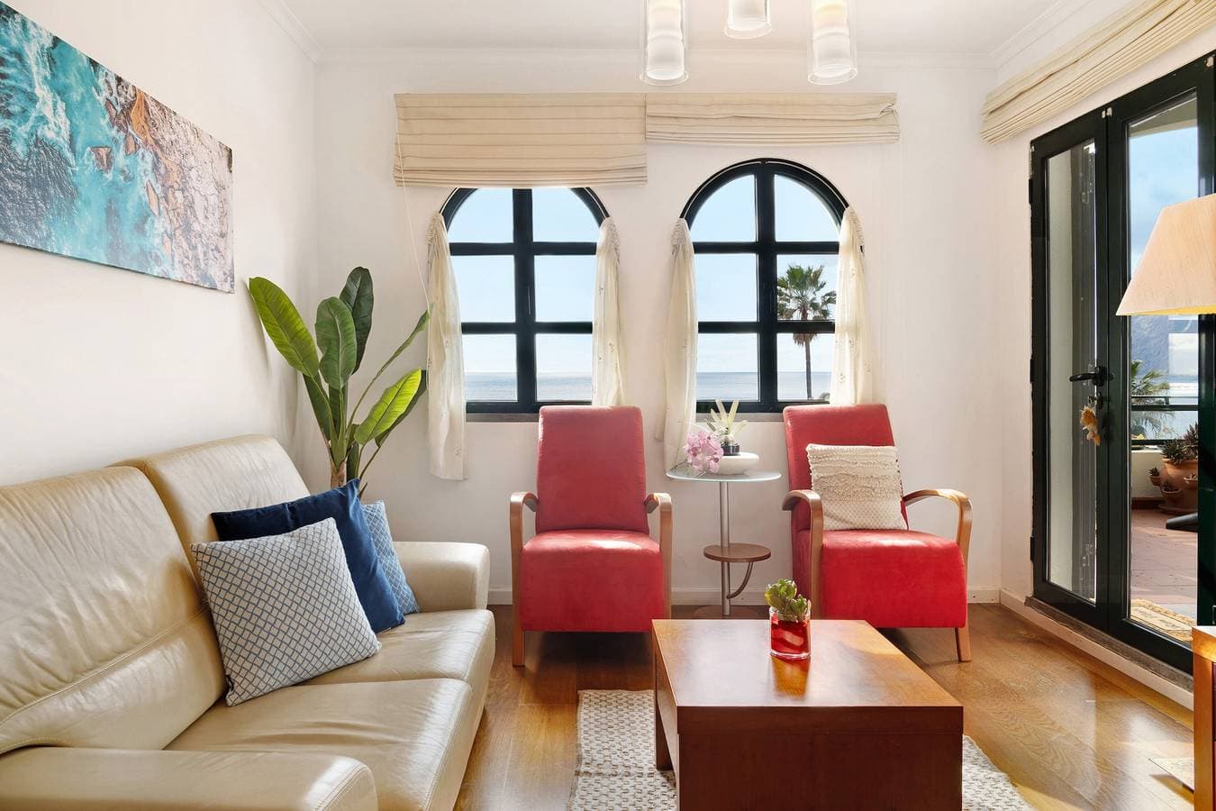 Foto 4 von 25: Luzias Ferienwohnung mit Meerblick, WLAN & Balkon