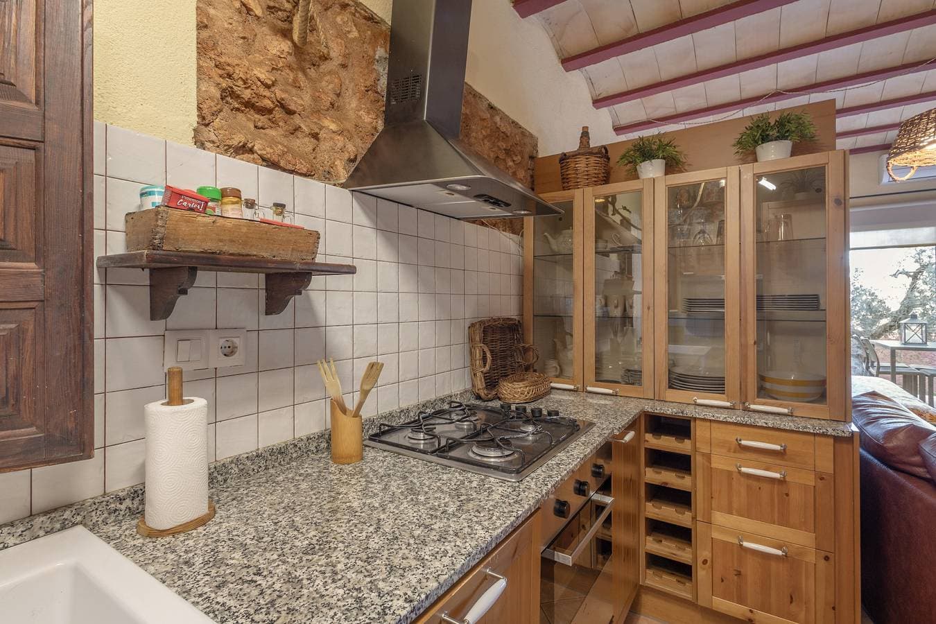 Foto 7 von 28: Ferienhaus 'Loft Rural Orenetes Ideal für Paare' mit Bergblick, WLAN und Klimaanlage