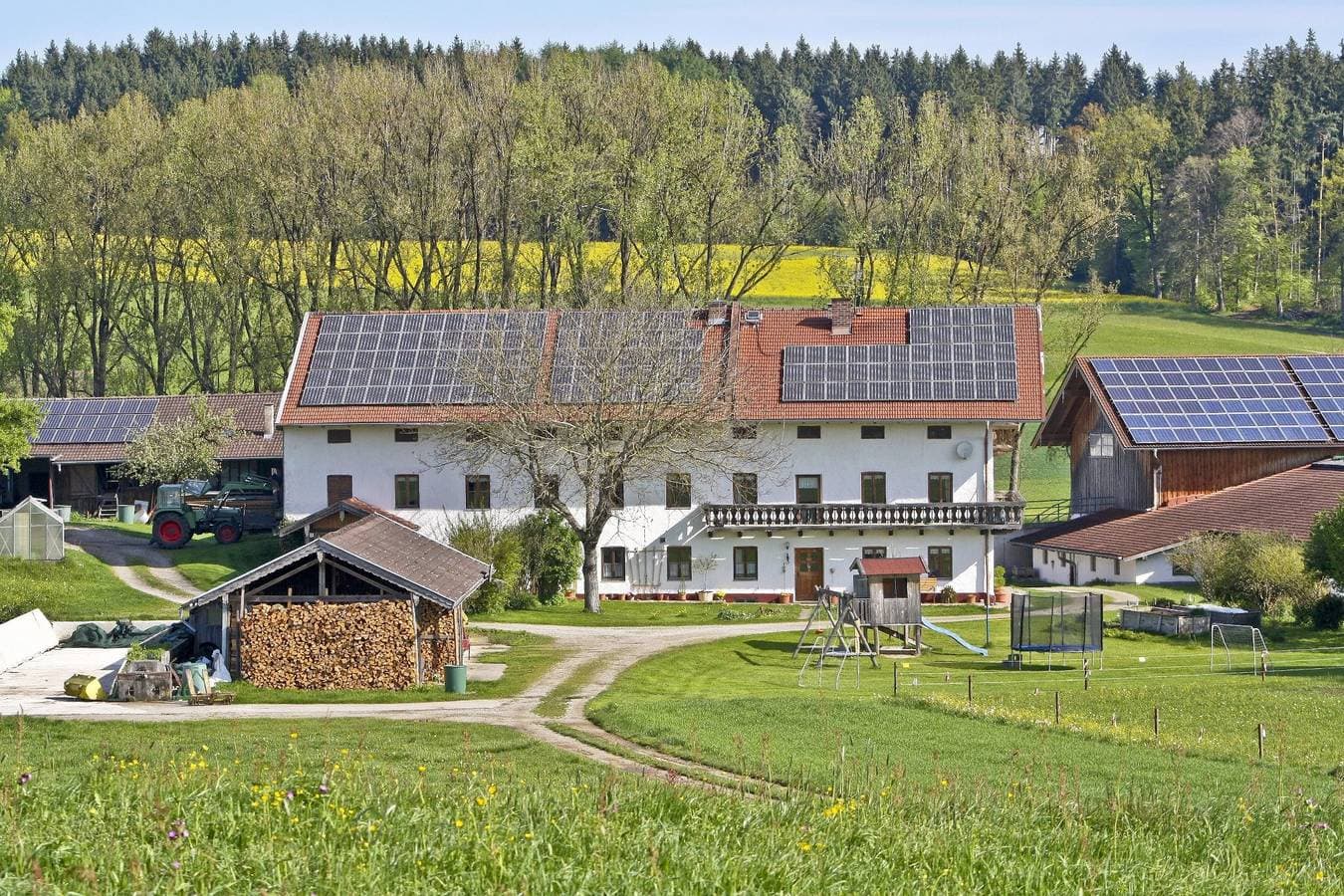 Foto 2 von 18: Paulhof am Chiemsee - Ferienwohnung Sonnenseite mit 2 sep. Schlafzimmer