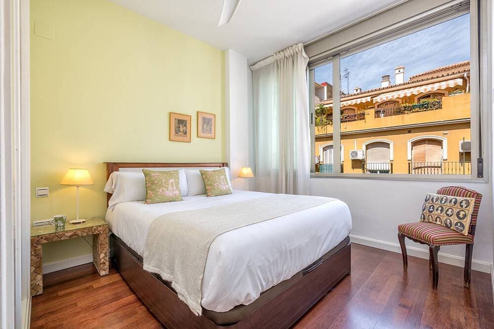 Helle und volle Wohnung, Malaga Center 1