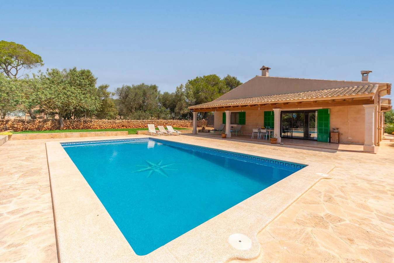 Els Garrovers - Villa mit privatem Pool und kostenlosem Wifi in Ses Salines 1
