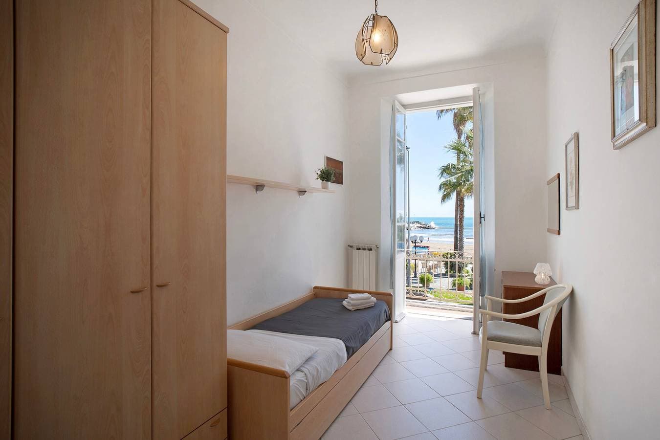Foto 12 von 23: Apartment 'Edda' mit Meerblick und Balkon