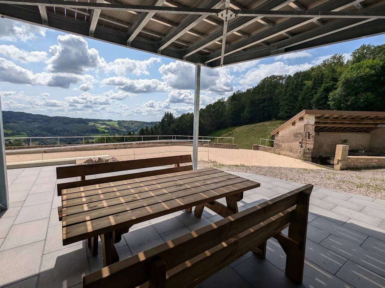 Foto 3 von 19: Ferienhaus in den Bergen mit Pool - Panoramablick