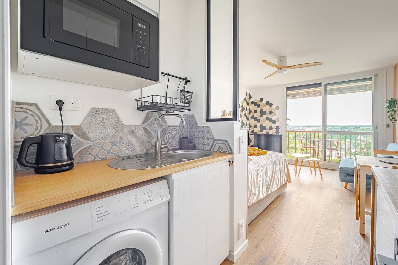 Foto 9 von 15: Ferienwohnung für 4 Personen mit Balkon