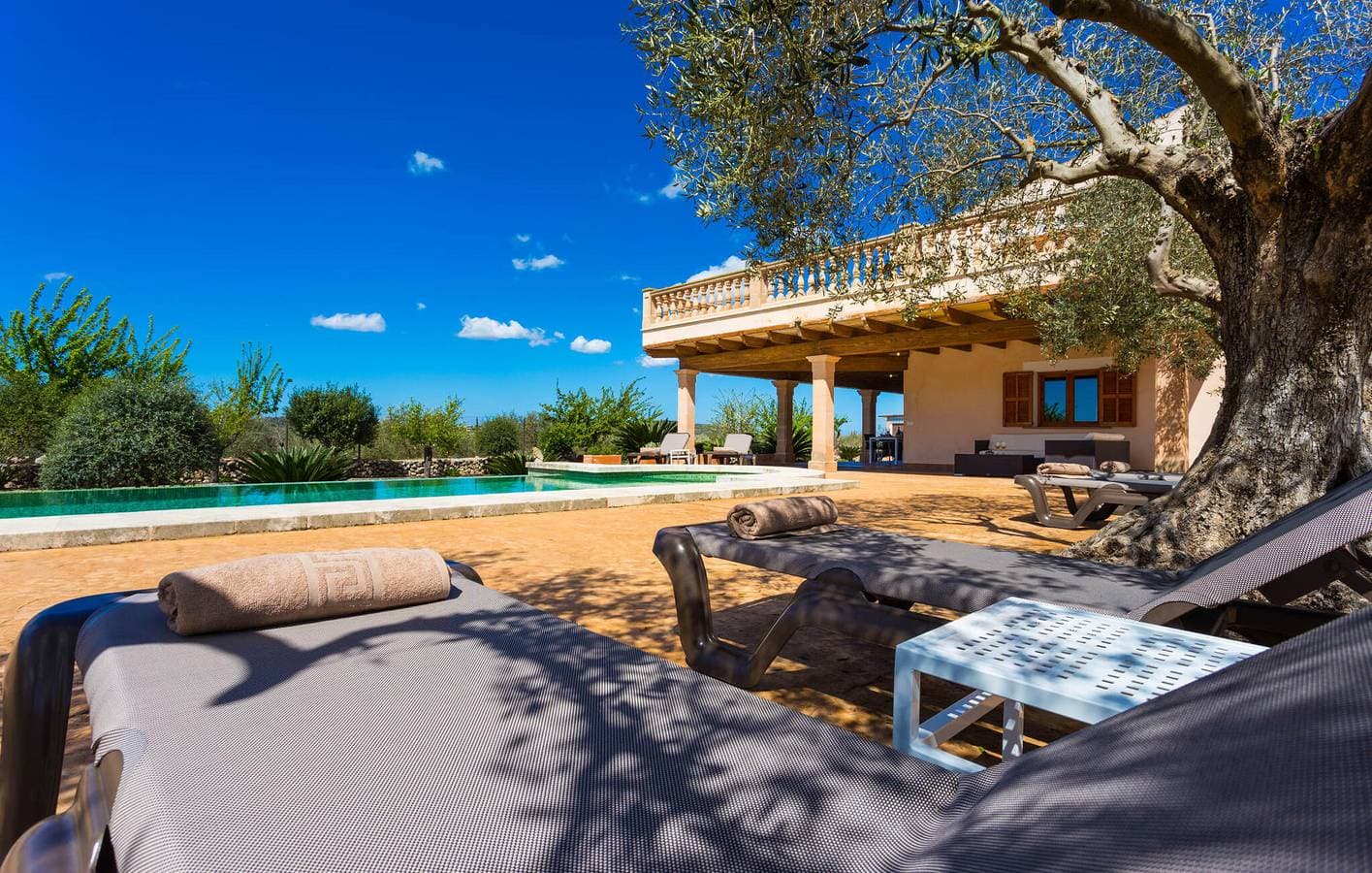 Foto 4 von 40: Sonniger Rückzugsort mit Terrasse, Pool und Küche