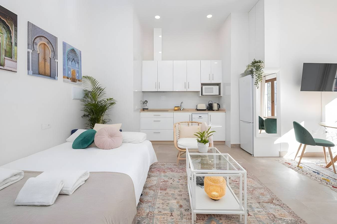 Foto 6 von 30: Einzimmerapartment 'Oasis Del Candado' mit Wi-Fi und Klimaanlage