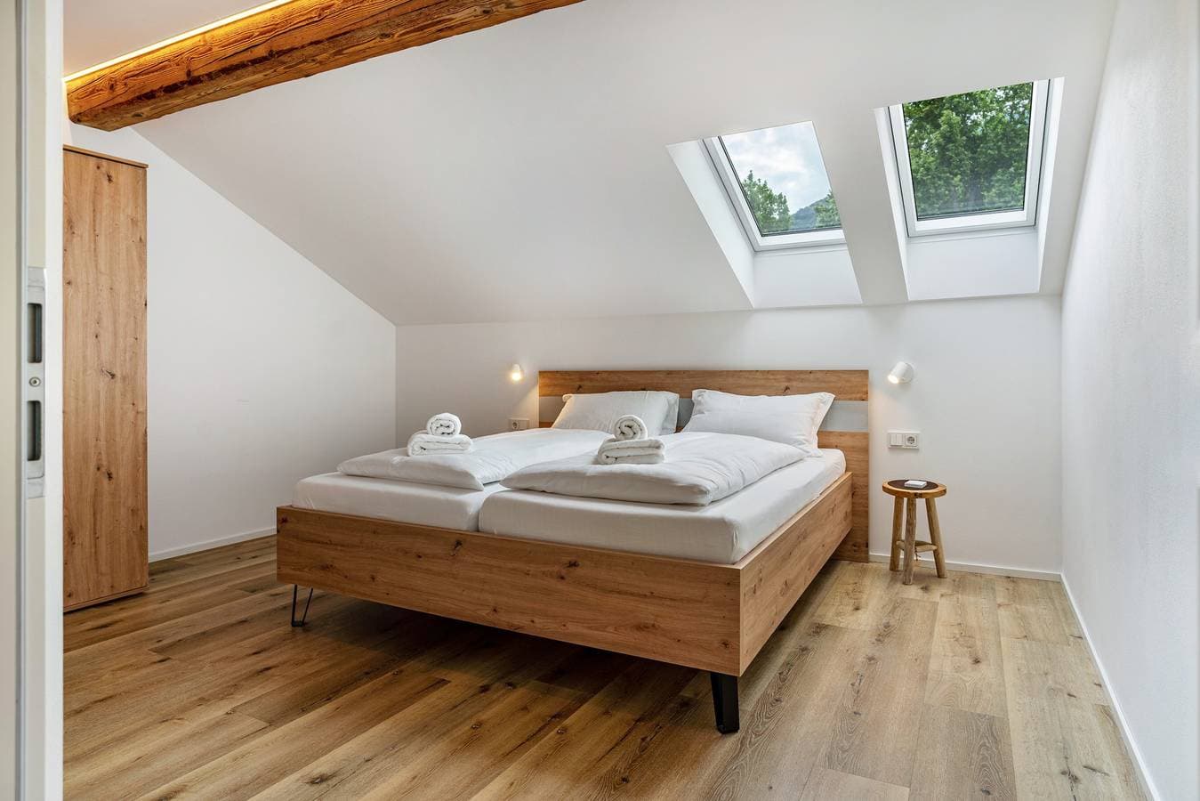 Foto 9 von 32: Ferienwohnung '1' mit Bergblick, WLAN und Klimaanlage