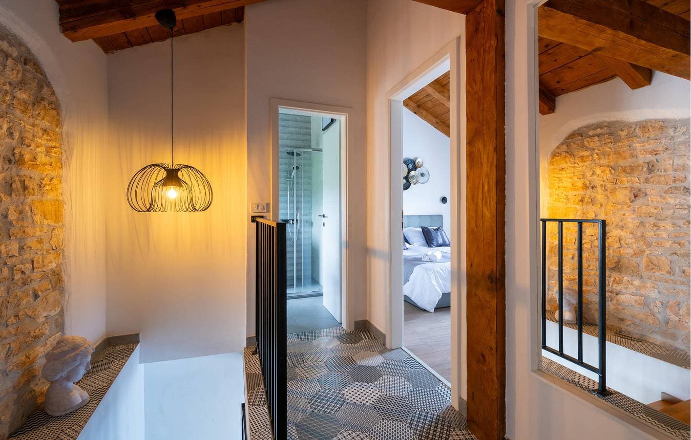 Foto 7 von 24: Gemütliche 100 m² große Ferienwohnung mit Pool, Terrasse und WLAN in der Nähe von Kanfanar