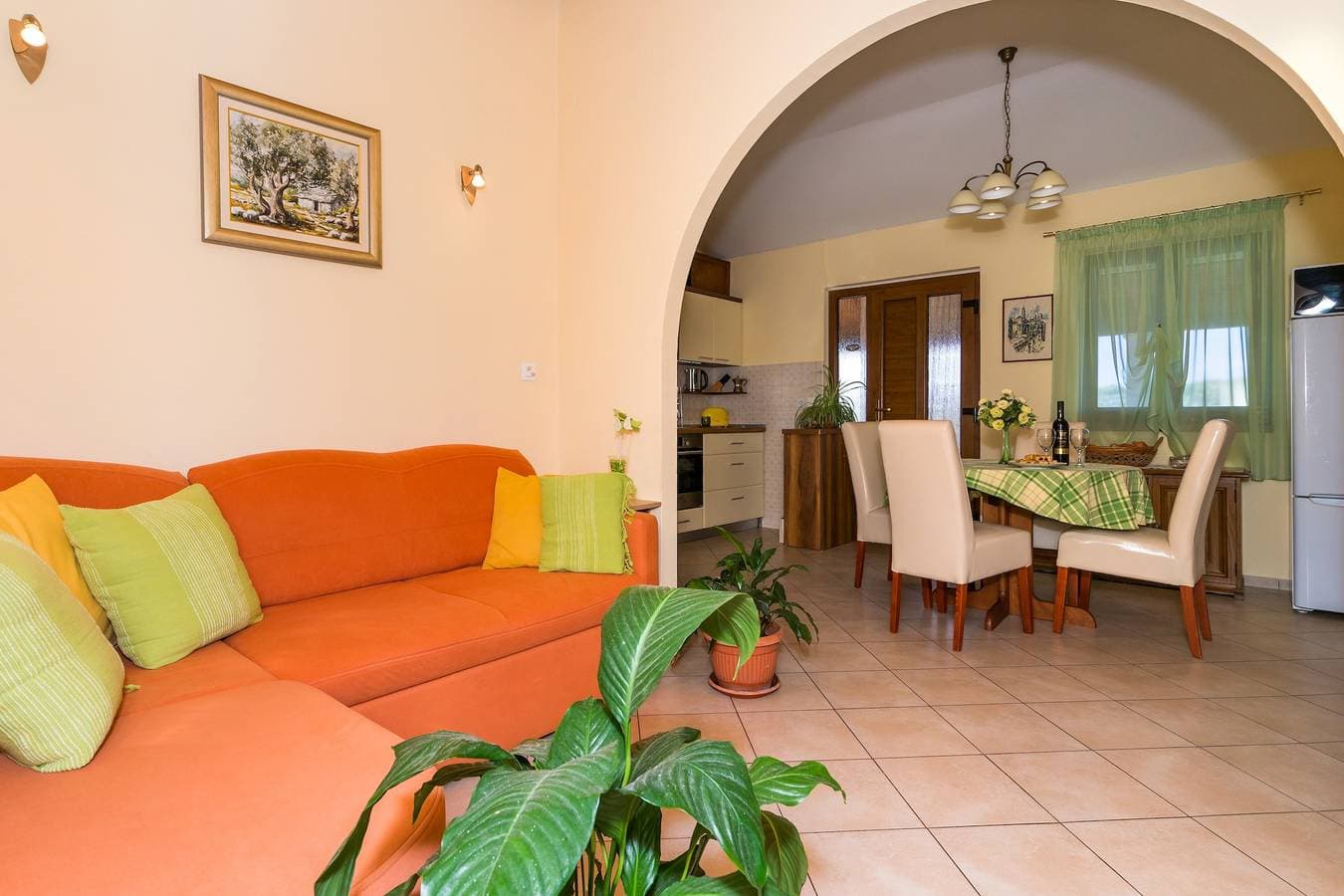 Foto 10 von 32: 2-Zimmer-Ferienwohnung mit Terrasse und Meerblick Necujam, Solta A-2090-a