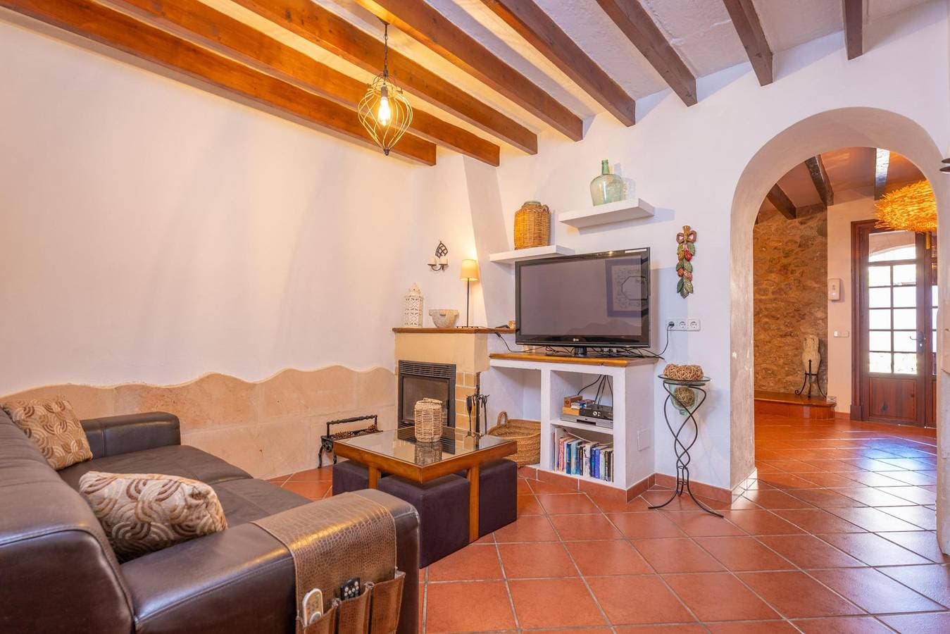Foto 9 von 36: Es Raco - Ferienhaus mit privaten Pool in Caimari. WiFi gratis