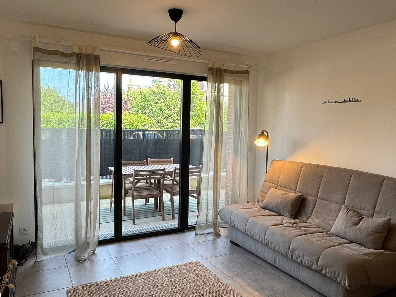Foto 3 von 14: 2-Zimmer-Wohnung in Houlgate, strandnah, mit Balkon und Parkplatz