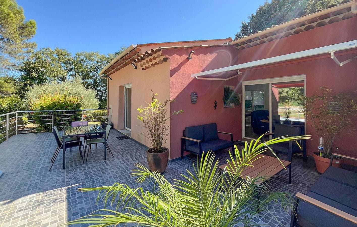 Gemütliche Wohnung mit Pool, Terrasse & WiFi - 2km von Cabris 1