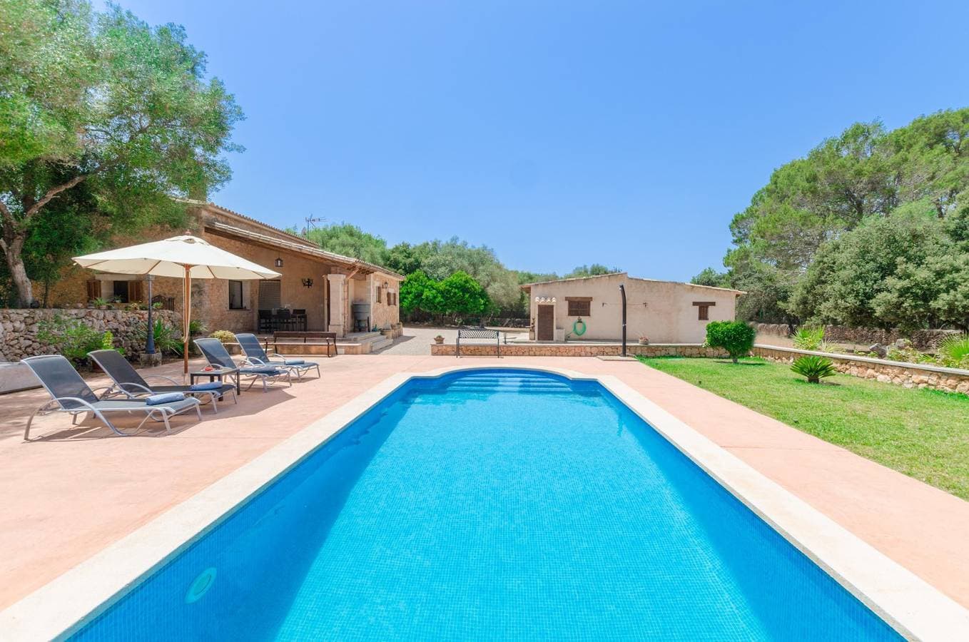 Foto 2 von 36: Son Garbi - Ferienhaus mit privaten Pool in Algaida. WiFi gratis