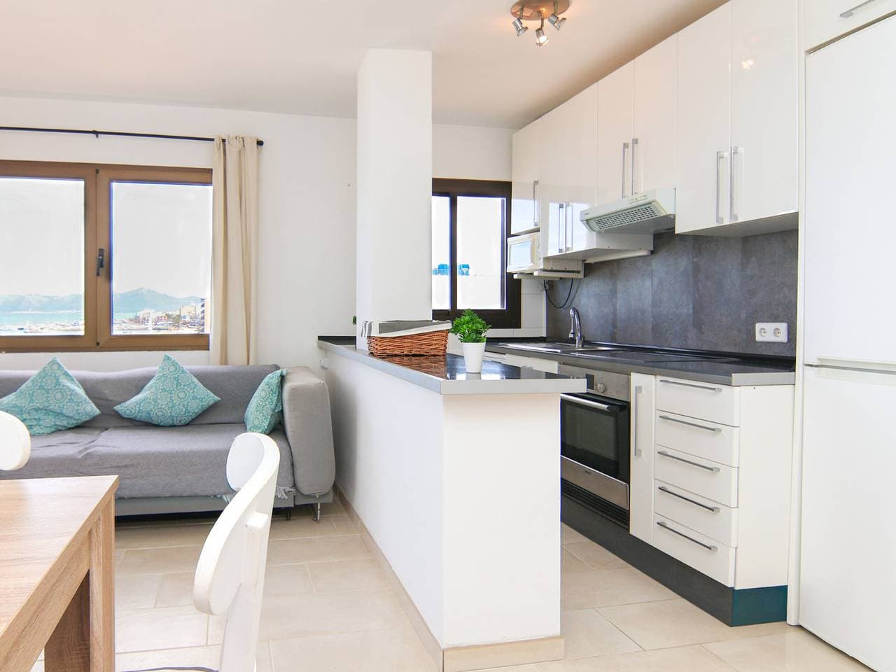 Foto 5 von 21: Meerblick Apartment, panoramische Aussicht - 4 Pers.