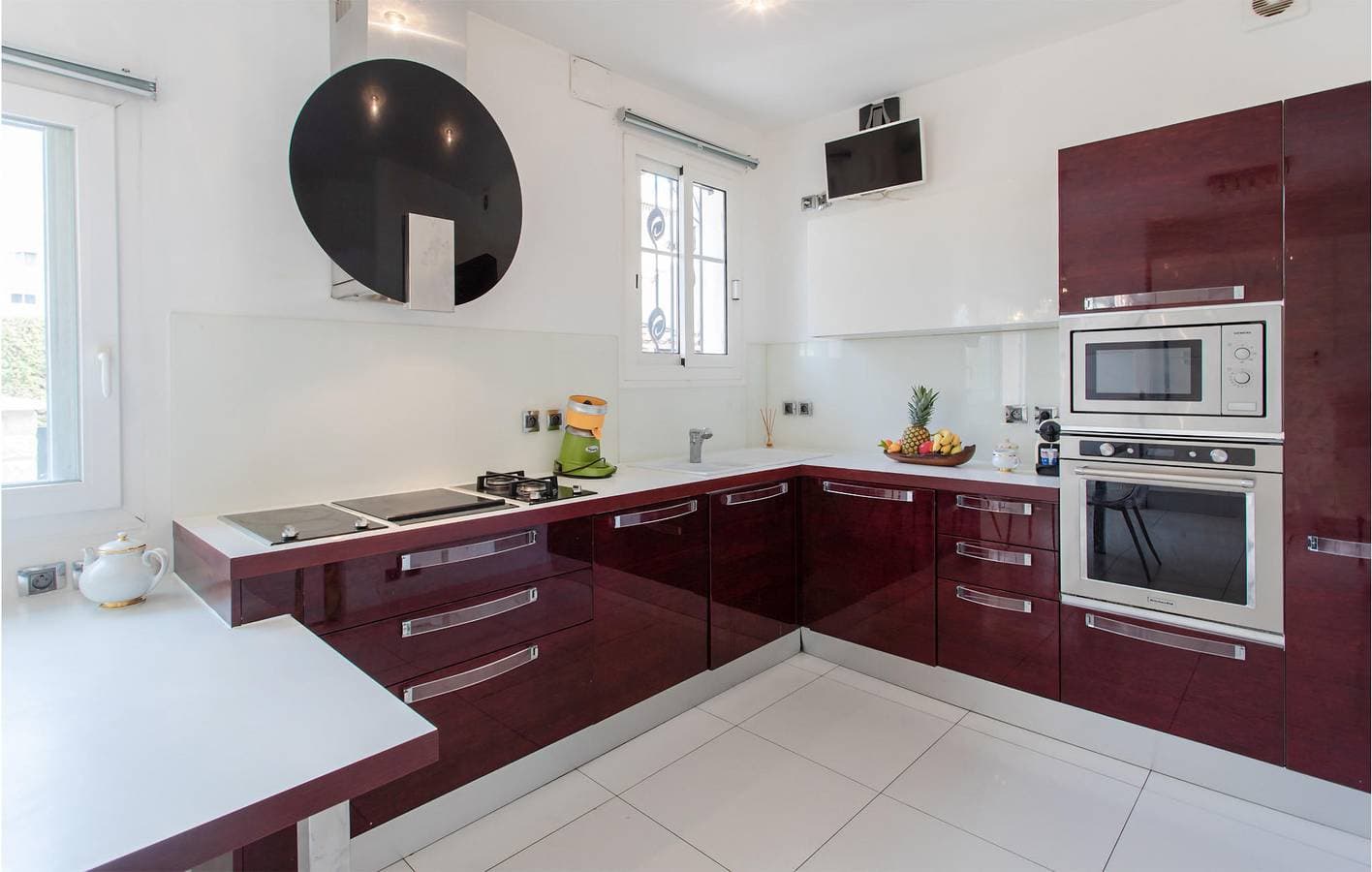 Foto 9 von 38: Apartment mit Meerblick, Pool und Parkplatz, 900m zum Strand