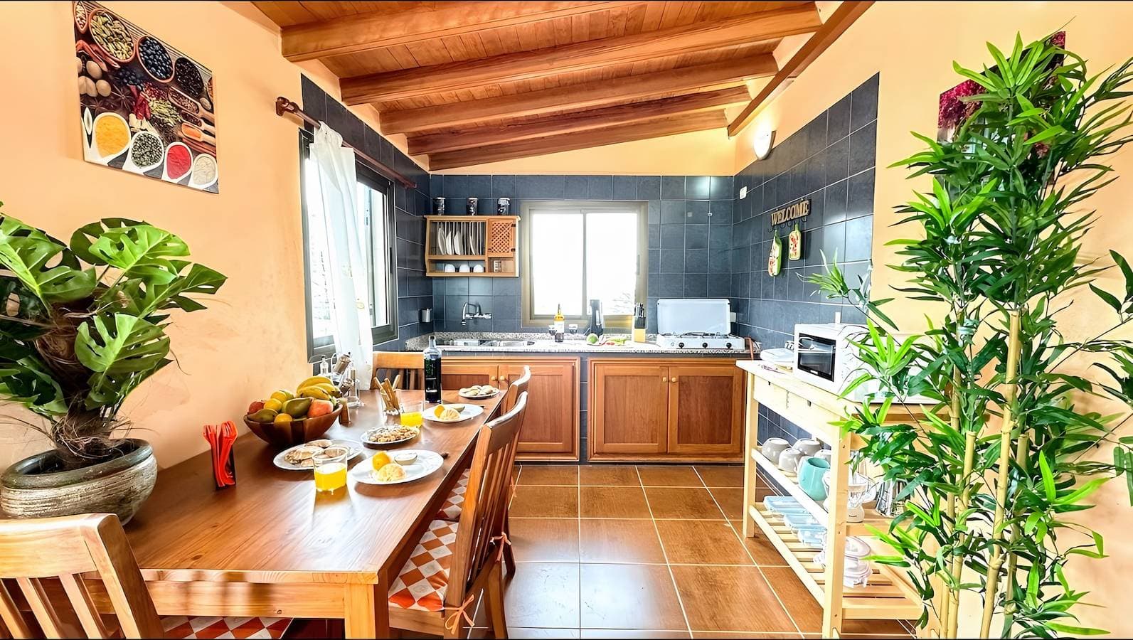 Foto 4 von 44: Ferienhaus 'Casa Pavón De La Fortaleza Chipude' mit Meerblick, privater Terrasse und WLAN