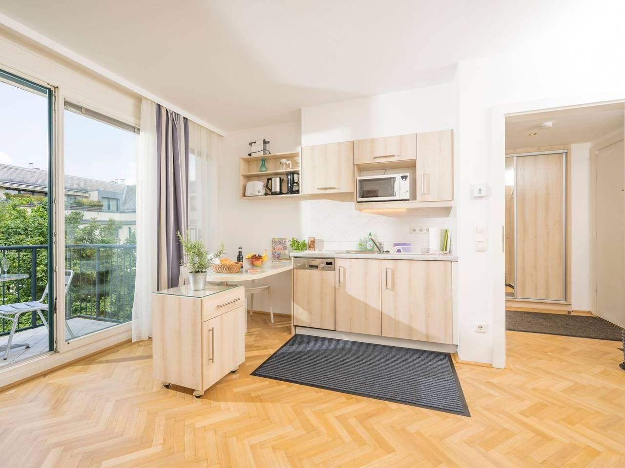 Foto 7 von 17: Studioappartement mit Balkon