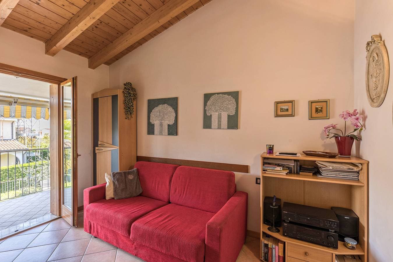 Foto 9 von 30: Apartment 'Lazise Colá' mit Gemeinschaftspool, privater Terrasse und Klimaanlage
