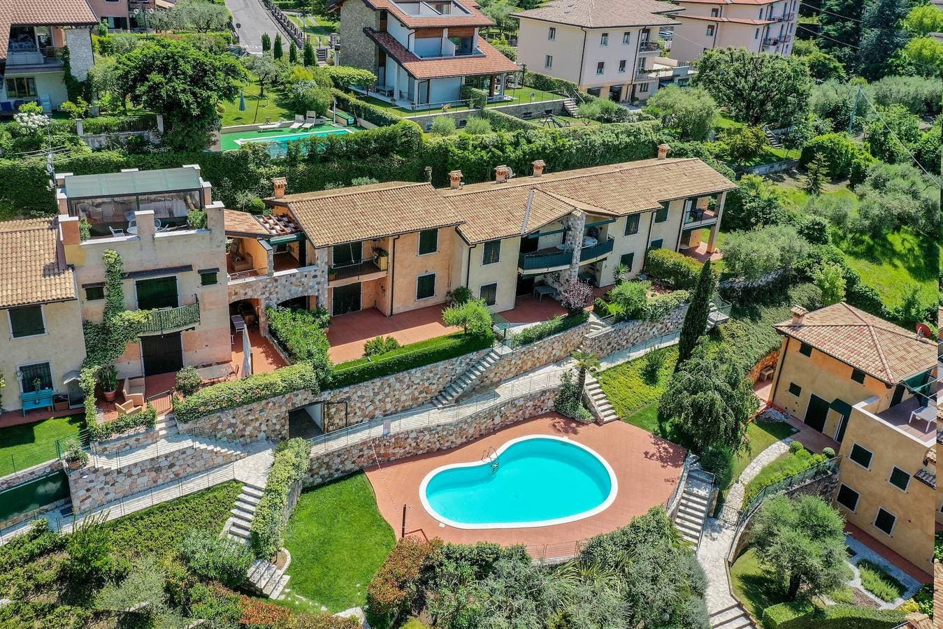 Foto 8 von 30: Gemütliche Ferienwohnung "Gardasee Castion" mit Garten, Gemeinschaftspool, Klimaanlage und WLAN