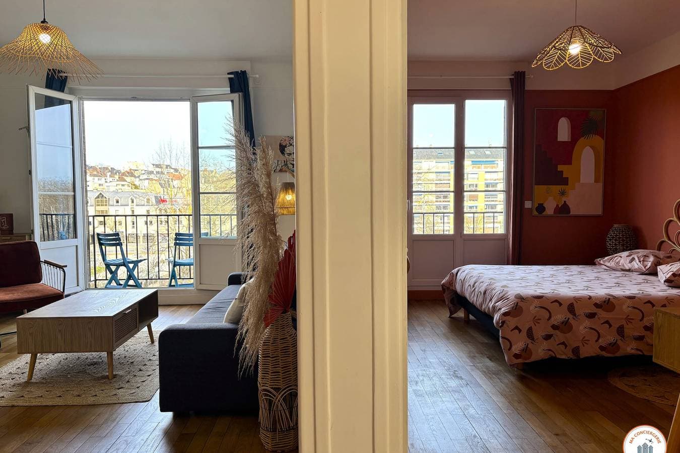 Foto 5 von 27: Ferienwohnung für 2 Personen mit Balkon