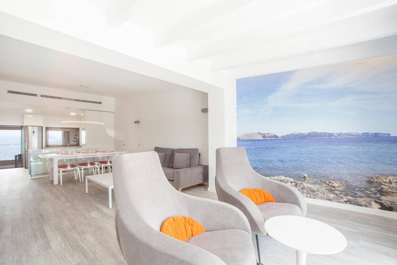 Foto 8 von 26: Aixa - Ferienhaus mit Meerblick in Es Barcarés - Alcúdia . WiFi gratis